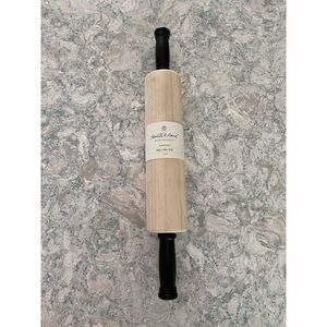 Hearth & Hand Magnolia Rolling Pin  Black Handles